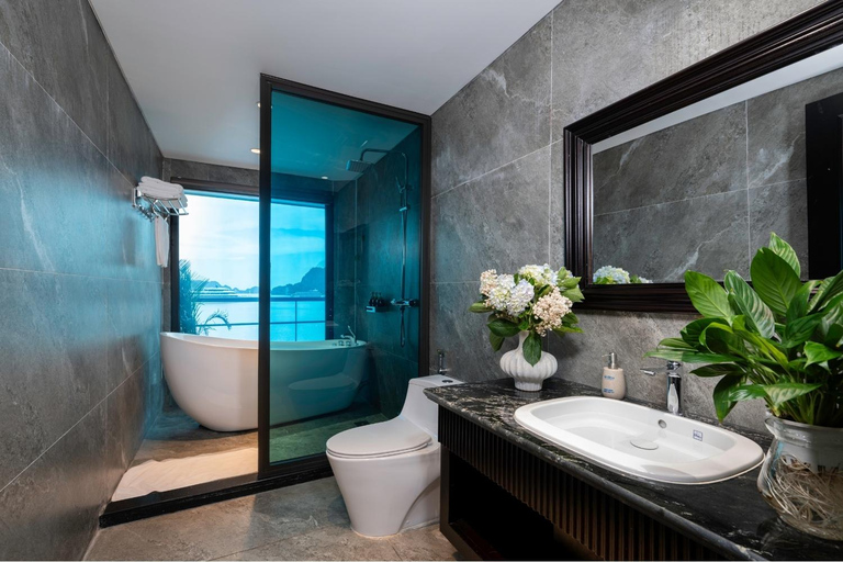 Halong & Lan Ha: 2D1N Celina of the Sea 6-Star Luxury Cruise Without Transfer Service
