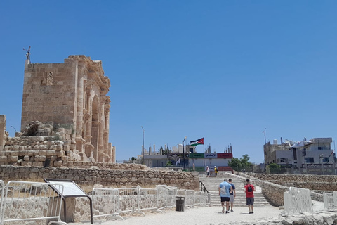 From Amman: Private Jerash, Ajloun Castle, and Umm Qais Tour Only Jerash (5-Hour Tour)