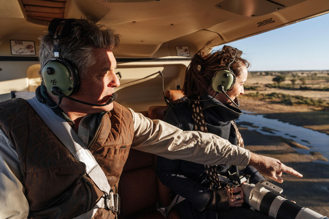 Maun: 45 Minute Doors-Off Scenic Flight Maun: 45 Minute Doors-Off Scenic Flight with Pick-Up