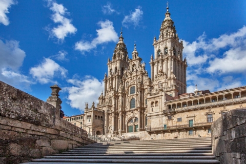 Vanuit Porto: Privétour Santiago Compostela en ValençaPrivé rondleiding