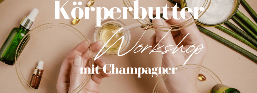 Hambourg : atelier de beurre corporel au champagne