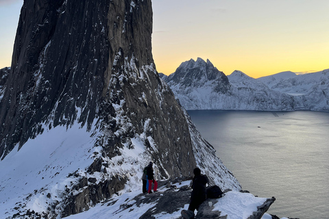 Tromsø: Snowshoe Hike on Senja to Hesten with Views of Segla From Tromsø: Snowshoe Hike to Hesten