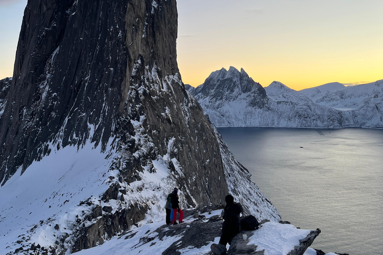 Tromsø: Snowshoe Hike on Senja to Hesten with Views of Segla From Tromsø: Snowshoe Hike to Hesten