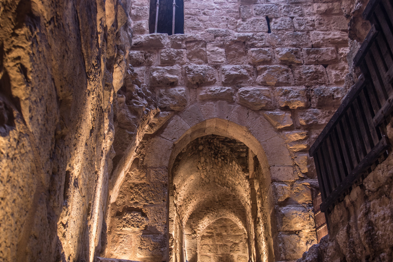 Aqaba: Jerash, Kasteel Ajloun - Ajloun Teleferic een dagtour