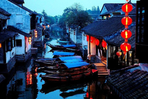 Odkryj ukryte ogrody Suzhou i urokliwe miasteczko wodne Tongli