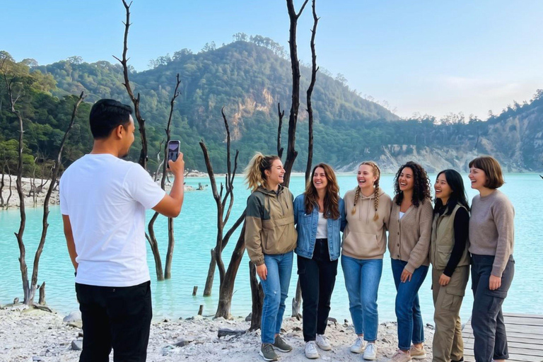 Jakarta: White Crater, Sky Bridge & Hot Springs Premium Tour Bandung: White Crater, Bridge & Hot Springs Tour