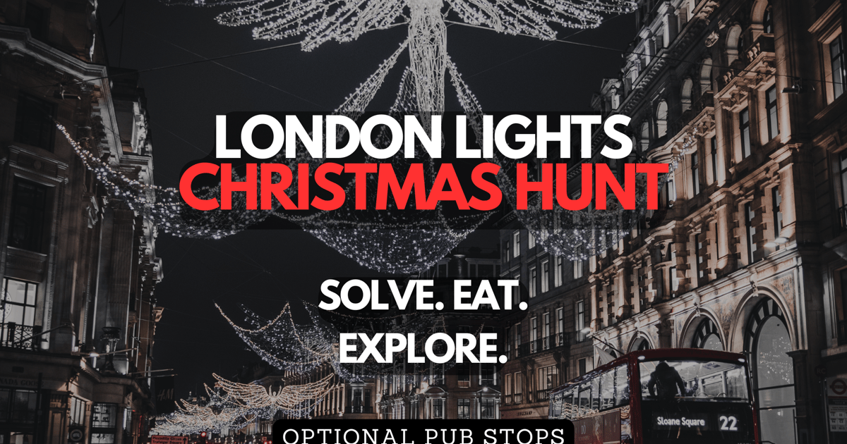 London AppBased Christmas Lights Game and Audio Guide GetYourGuide