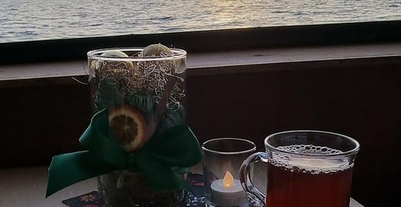 Glühweinfahrt im Leipziger Neuseeland