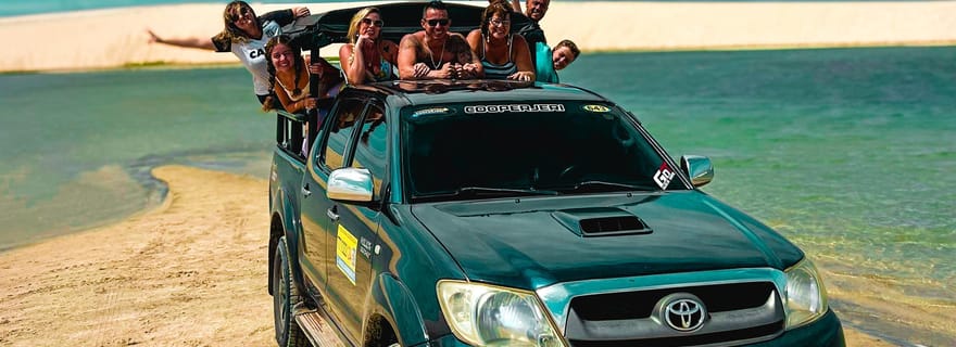 Excursion partagée sur la côte est : lagunes et dunes