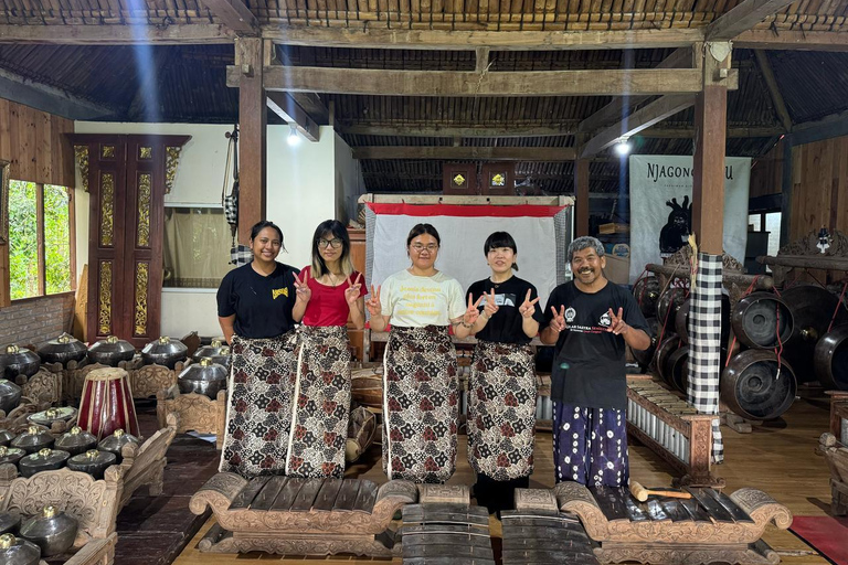 Warsztaty muzyki tradycyjnej Gamelan w Yogyakarcie