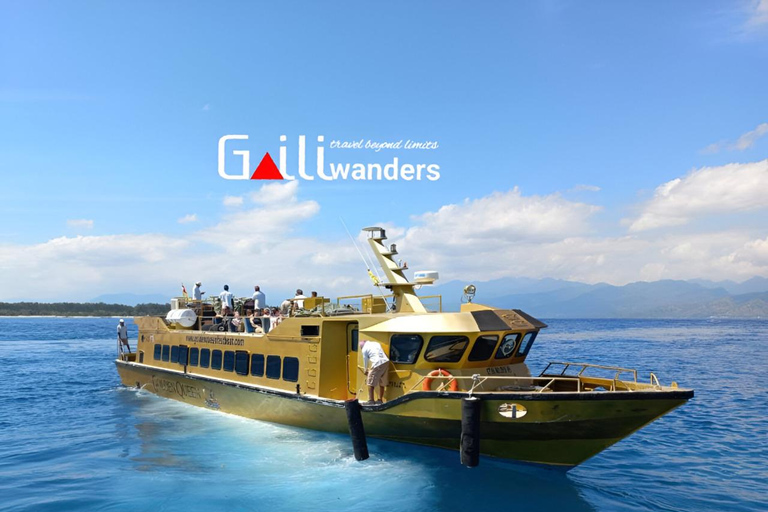 Bali: From/to Gili Islands and Nusa Penida Fast Boat Ticket 1-Way ticket Nusa Penida to Gili Lombok