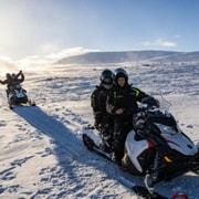 Kilpisjärvi: Schneemobil-Tour Tundra-Abenteuer