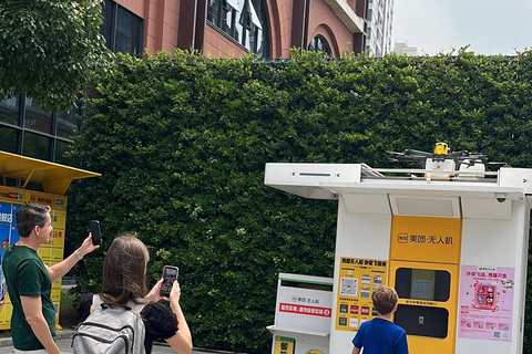 Shanghai Futuristic Tour: Robotaxis, Humanoid Robots & Drone AI, Robotaxi, Drone