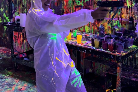 Houston: Private Paint Therapy Experience (Neon Light)