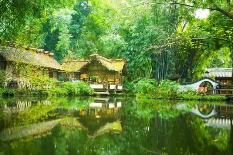Sichuan: Du Fu Thatched Cottage & Wuhou Shrine(Opt Guide) Du Fu Thatched Cottage & Wuhou Shrine