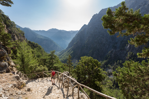 From Chania/Rethymno: Samariá Gorge Guided Hike with PickupSamariá Gorge Hike from Chania