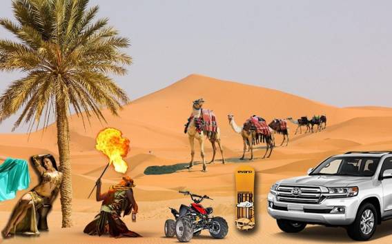 Dubai: Offroad-Wüstensafaris, Kamelritte, Shows und Abendessen