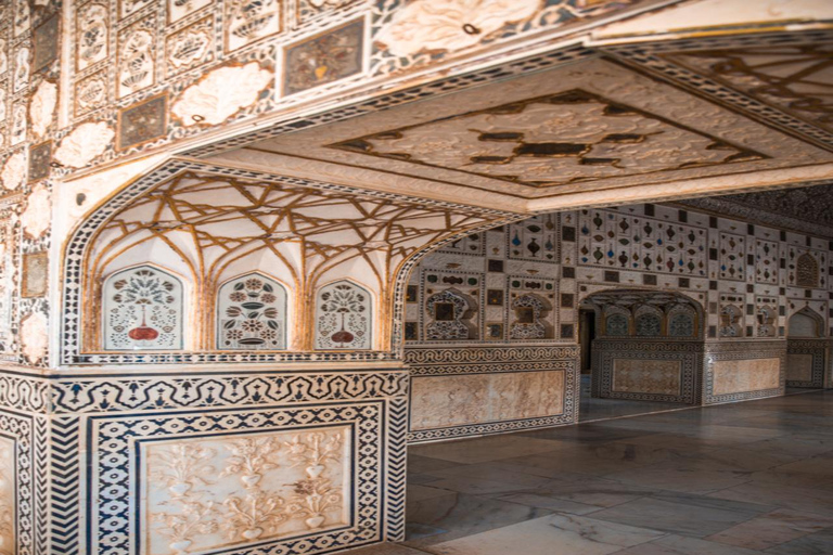 Jaipur: Affentempel, Amber Fort, Jal Mahal etc. Tour mit dem Auto