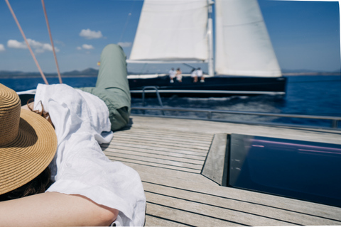 Portocolom: Full-Day Shared Sailing Trip with Food & Drinks