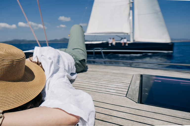 Portocolom: Full-Day Shared Sailing Trip with Food & Drinks