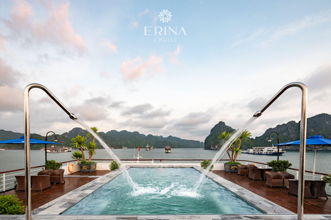 Vanuit Ninh Binh: Luxe Erina Lan Ha Bay Cruise 2-3 Dagen ReisErina 3 Dagen 2 Nacht