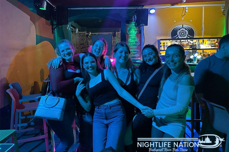 Budapest: Nighttime Ruin Bars Crawl with 6 Shots & VIP Entry