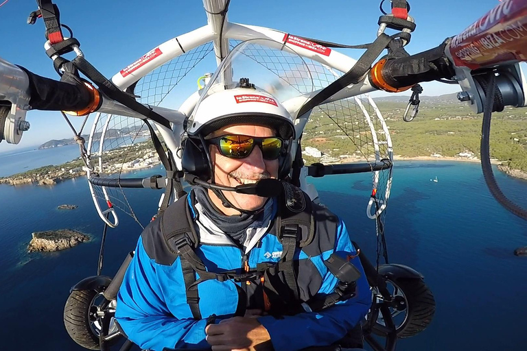 Paseo en Parapente a motor en Ibiza