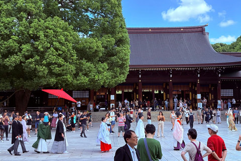 东京：本地导游带领的私人城市观光之旅豪华SUV 3人座