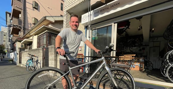 Osaka: Miete ein Tourenrad, um Osaka und Umgebung zu erkunden