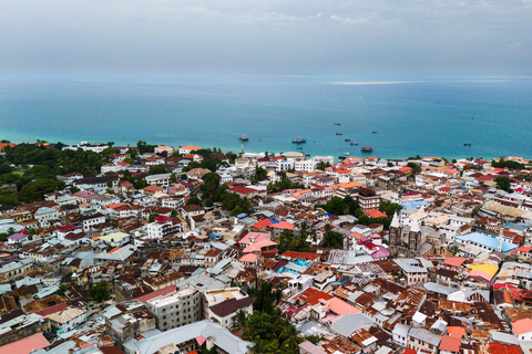 Mnemba island, Dolphin and Stone town tour with transfer WITH TRANSFER - WITH LUNCH