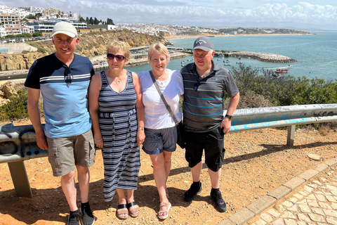 Albufeira Top Beaches, Gamla stan &amp; Nya stan Tour 2h2h Albufeira stadsvandring och strand Jeep Tour!