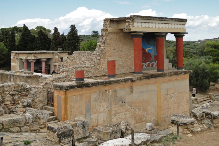 Excursión de un día al Palacio de Knossos y Heraklion desde el área de Chania