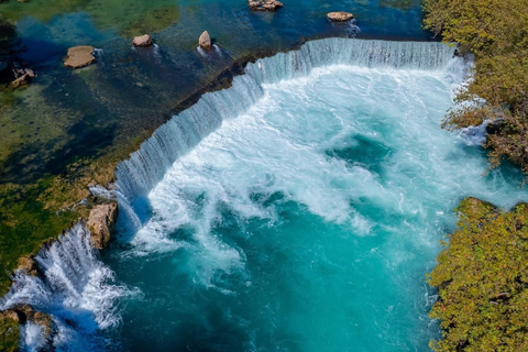 Excursão de barco e ao bazar de Manavgat a partir de Alanya, Side, AntalyaDe Alanya, Lado: Passeio de barco no rio Manavgat com cascata V