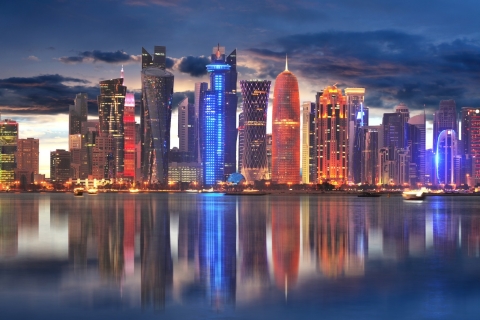Doha: Doorreis Privé rondleiding door de stad.Doha: Doorreis