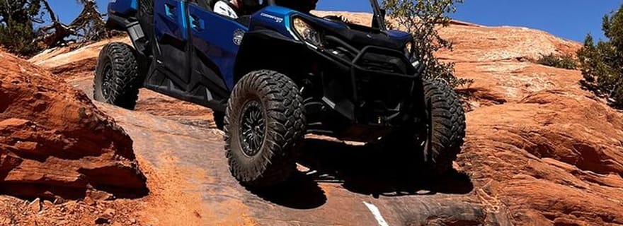 Visite guidée en 4x4 de Hell's Revenge, classée n° 1 à Moab