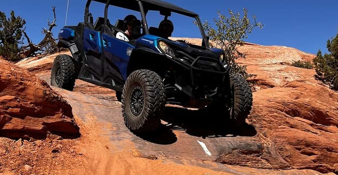 Moab: U-Drive UTV Guided Hell's Revenge Adventure | GetYourGuide