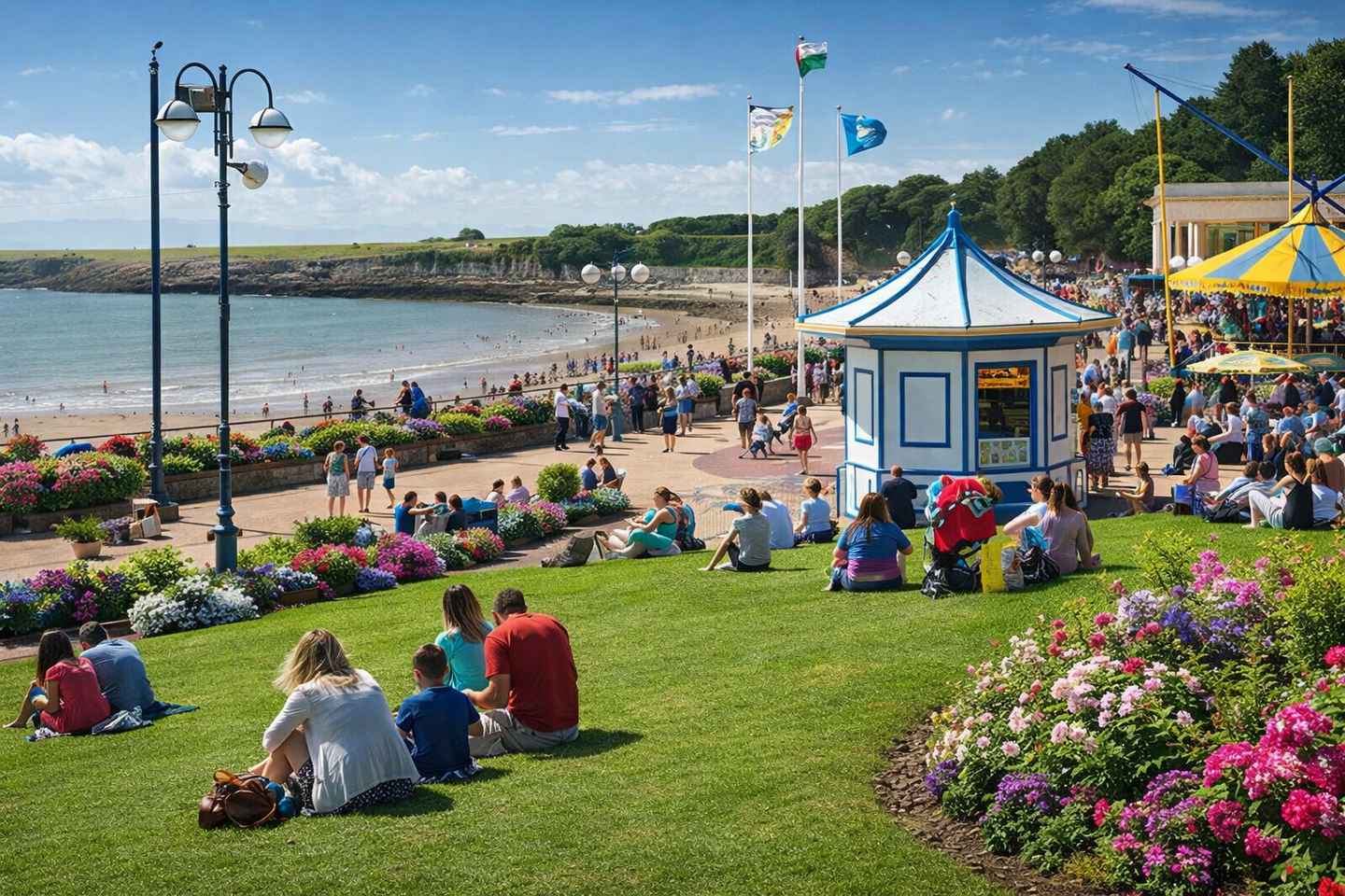 Cardiff: Acantilados, Playas y Castillos del Sur de Gales Viaje de un Día
