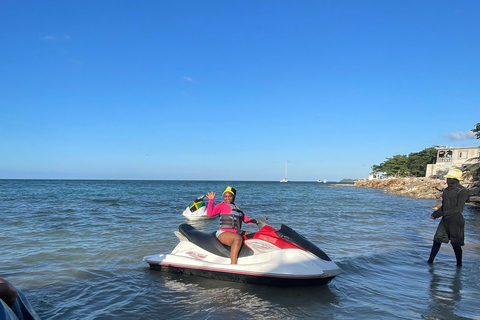 Montego Bay: Private Parasailing and Jet Ski Adventure