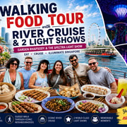 8-hr Combo: 8 Tastings Food Tour,40-min Cruise &Light Shows 8-hr Combo: 8 Tastings Food Tour,40-min Cruise &Light Shows