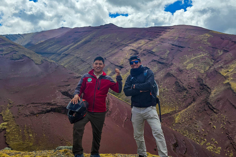 The ultimate Red Valley & Rainbow mountain by ATV no hiking