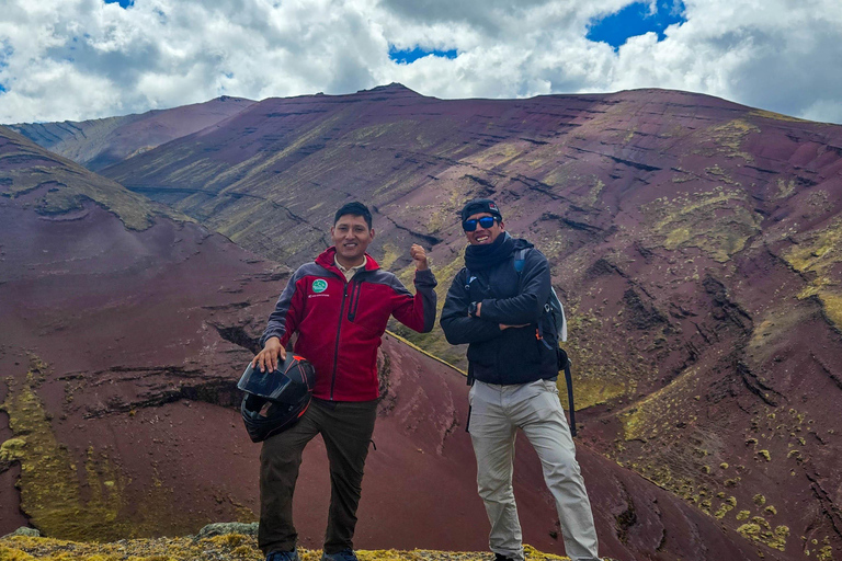 The ultimate Red Valley & Rainbow mountain by ATV no hiking