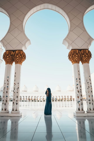 Dubai: Day Trip to Abu Dhabi Grand Mosque & Elegant Palaces