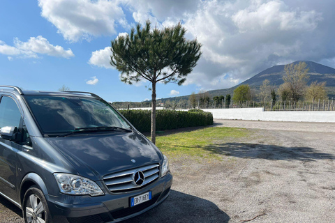 Transfert privé de Positano à Salerne