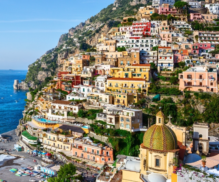 From Naples: Group Day Tour to Positano, Amalfi and Ravello