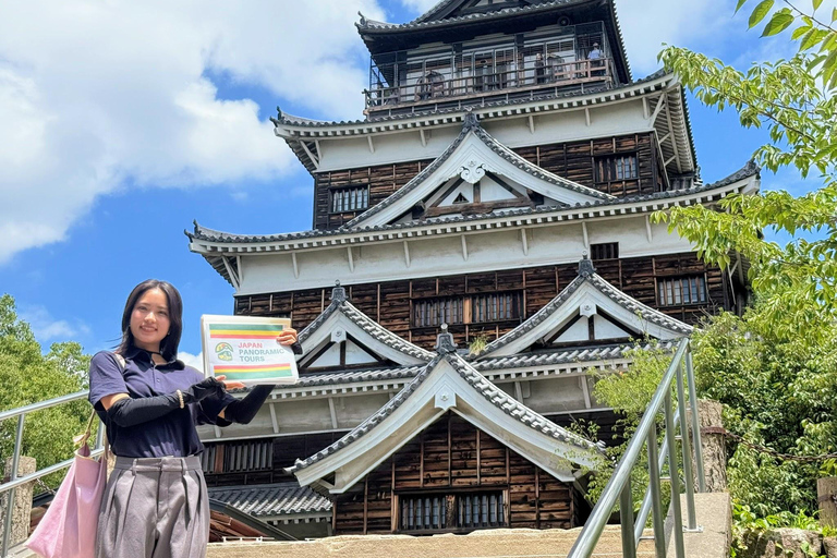 Hiroshima Castle, Shrine, Shukkeien Garden & Boat (Wknds) No Castle Boat