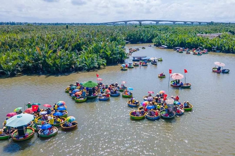 Cam Thanh Basket Boat Ride With Two-way Transfers in Hoi An Basket Boat Ride With Lunch ( Menu 8 local dishes)