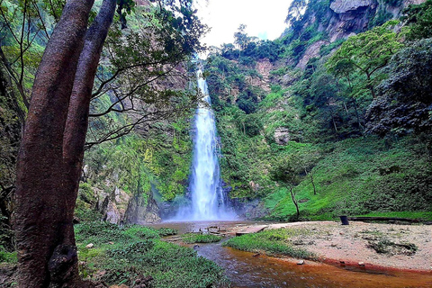From Accra: Shai Hills Safari, Waterfall, and Boat Tour