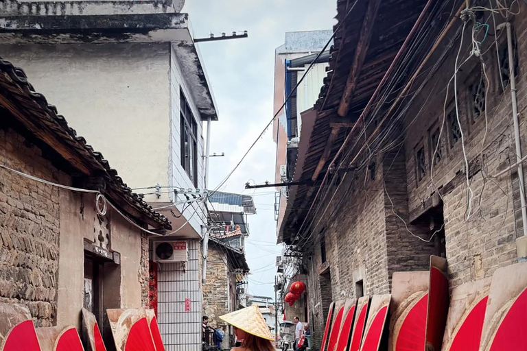 Yangshuo: Tea Picking & Chinese Fan Painting Experience English-Speaking Guide Included