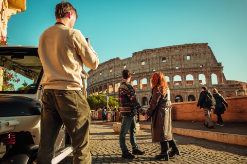 Rome: privé hoogtepunten Tour per golfkarPrivétour in het Engels of Italiaans