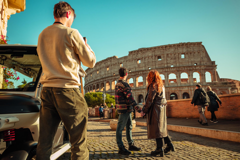 Roma: Tour privato dei punti salienti in golf cartTour privato in golf cart di 3 ore